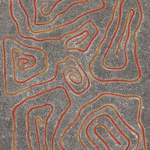 Yarla Jukurrpa (Bush Potato Dreaming) - Yumurrpa by Stephanie Napurrurla Nelson