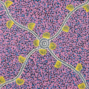 Wardapi Jukurrpa (Goanna Dreaming) - Yarripilangu by Melissa Napangardi Williams