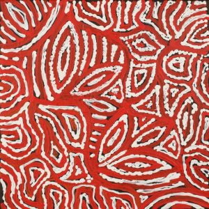 Ngapa Jukurrpa (Water Dreaming)  - Mikanji by Juliette Nampijinpa Brown