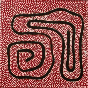 Yarla Jukurrpa (Bush Potato Dreaming) - Yumurrpa by Stephanie Napurrurla Nelson