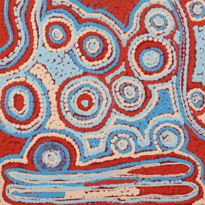 Mina Mina Jukurrpa (Mina Mina Dreaming) by Sarah Napaljarri Sims