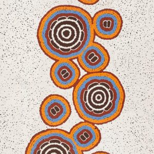 Pamapardu Jukurrpa (Flying Ant Dreaming)  - Warntungurru by Kara Napangardi Ross