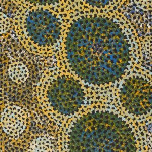 Pamapardu Jukurrpa (Flying Ant Dreaming)  - Warntungurru by Vanessa Nampijinpa Brown