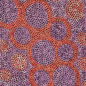 Pamapardu Jukurrpa (Flying Ant Dreaming)  - Warntungurru by Vanessa Nampijinpa Brown