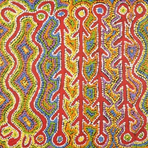 Mina Mina Jukurrpa (Mina Mina Dreaming) by Susie Nangala Watson