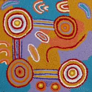 Yurrampi Jukurrpa (Honey Ant Dreaming) by Colin Jakamarra Gibson
