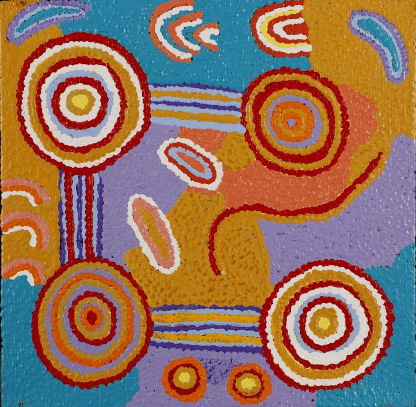 Yurrampi Jukurrpa (Honey Ant Dreaming) by Colin Jakamarra Gibson