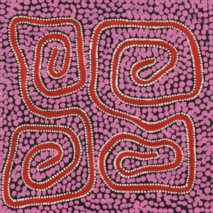 Yarla Jukurrpa (Bush Potato Dreaming) - Yumurrpa by Stephanie Napurrurla Nelson