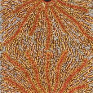 Ngurlu Jukurrpa (Native Seed Dreaming) by Geraldine Napurrurla Langdon
