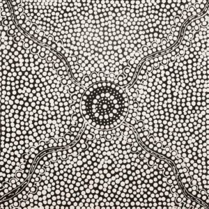 Ngurlu Jukurrpa (Native Seed Dreaming) by Ingrid Napangardi George