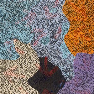 Yankirri Jukurrpa (Emu Dreaming) - Ngarlikirlangu by Margaret Nangala Gallagher