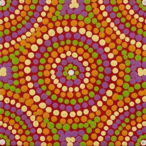 Patterns of the Landscape around Yuendumu by Warlukurlangu Artists