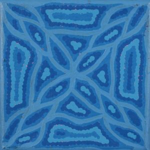 Yarla Jukurrpa (Bush Potato Dreaming) - Cockatoo Creek by Warlukurlangu Artists