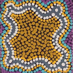 Puturlu Jukurrpa (Mt Theo Dreaming) by Warlukurlangu Artists
