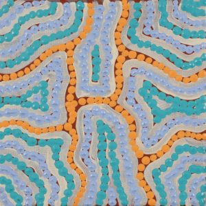 Warna Jukurrpa (Snake Dreaming) by Warlukurlangu Artists