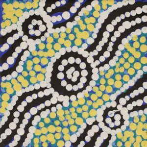 Ngalyipi Jukurrpa (Snake Vine Dreaming) - Purturlu by Warlukurlangu Artists