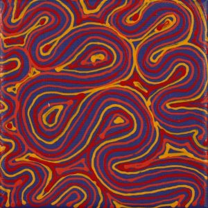 Watiya-warnu Jukurrpa (Seed Dreaming) by Warlukurlangu Artists