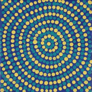 Ngapa Jukurrpa (Water Dreaming)  -  Pirlinyarnu by Warlukurlangu Artists