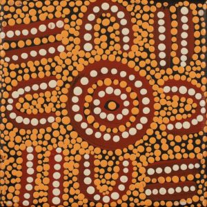 Warna Jukurrpa (Snake Dreaming) by Warlukurlangu Artists