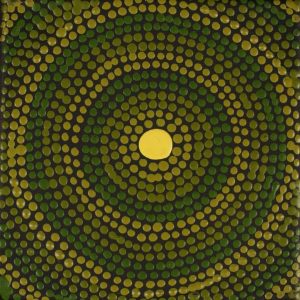 Yarla manu Janganpa (Bush Potato and Possum Dreaming) by Warlukurlangu Artists