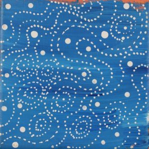 Napaljarri-warnu Jukurrpa (Seven Sisters Dreaming) by Warlukurlangu Artists