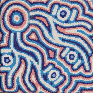 Ngapa Jukurrpa (Water Dreaming)  -  Pirlinyarnu by Warlukurlangu Artists