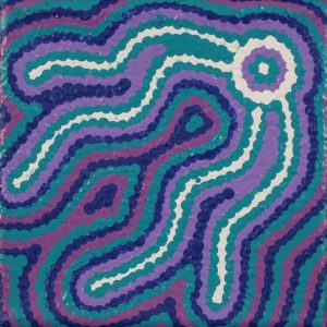 Ngapa Jukurrpa (Water Dreaming)  -  Pirlinyarnu by Warlukurlangu Artists