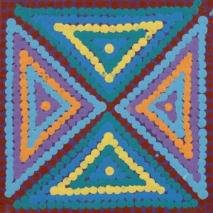Ngapa Jukurrpa (Water Dreaming)  -  Pirlinyarnu by Warlukurlangu Artists