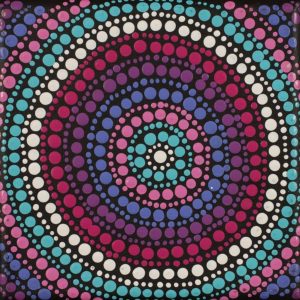 Wanakiji Jukurrpa (Bush Tomato Dreaming) by Warlukurlangu Artists