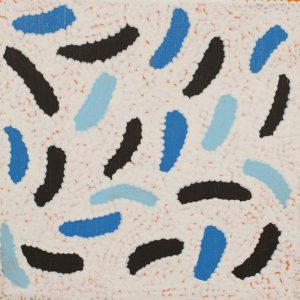 Yarla Jukurrpa (Bush Potato Dreaming) - Cockatoo Creek by Warlukurlangu Artists