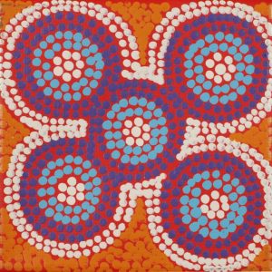 Napaljarri-warnu Jukurrpa (Seven Sisters Dreaming) by Warlukurlangu Artists