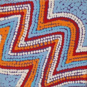 Napaljarri-warnu Jukurrpa (Seven Sisters Dreaming) by Warlukurlangu Artists
