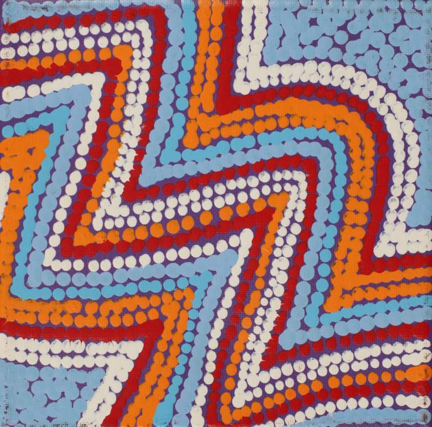 Napaljarri-warnu Jukurrpa (Seven Sisters Dreaming) by Warlukurlangu Artists