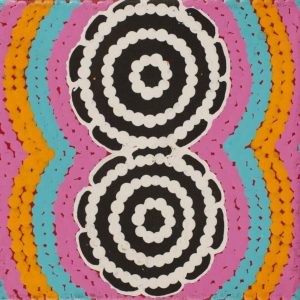 Pamapardu Jukurrpa (Flying Ant Dreaming)  - Warntungurru by Warlukurlangu Artists