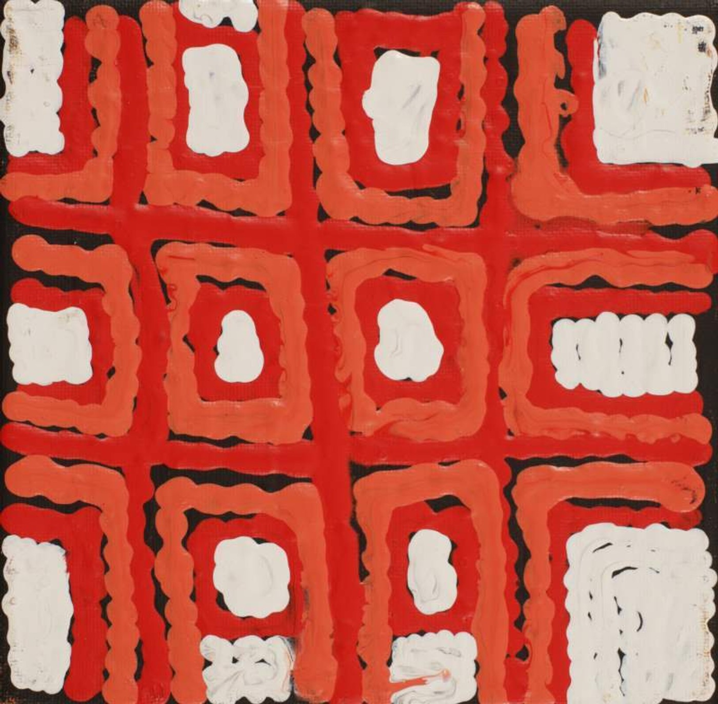 Watiya-warnu Jukurrpa (Seed Dreaming) by Warlukurlangu Artists