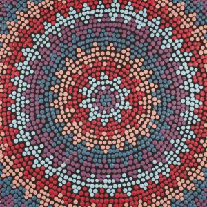 Warlukurlangu Jukurrpa (Fire country Dreaming) by Janine Nampijinpa Brown