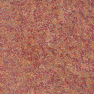 Warlukurlangu Jukurrpa (Fire country Dreaming) by Nathania Nangala Granites