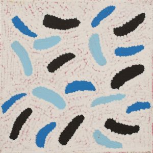 Yarla Jukurrpa (Bush Potato Dreaming) - Cockatoo Creek by Warlukurlangu Artists