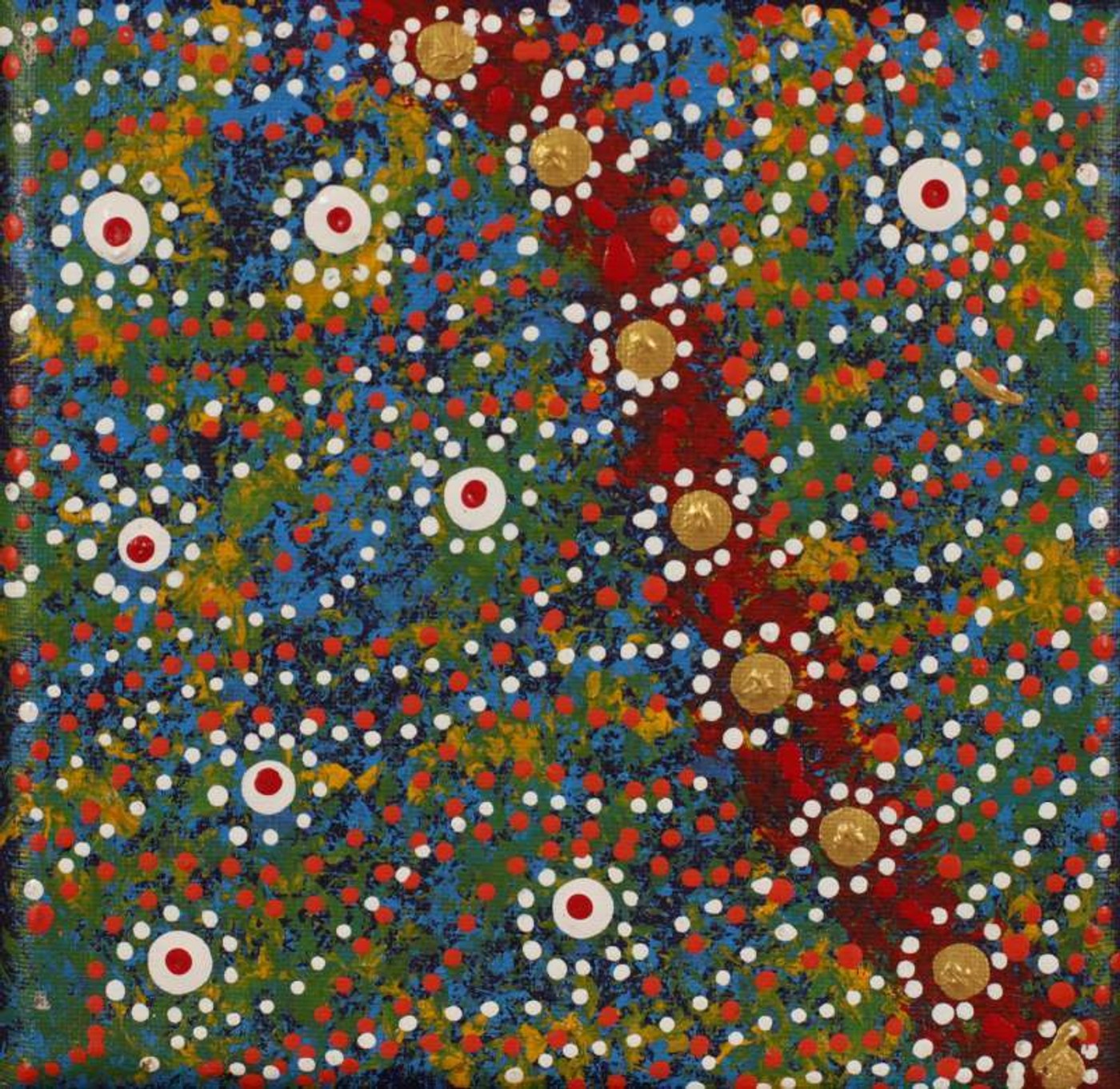 Yanjirlpiri Jukurrpa (Star Dreaming) by Warlukurlangu Artists
