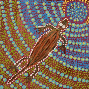 Bush Tucker by Warlukurlangu Artists
