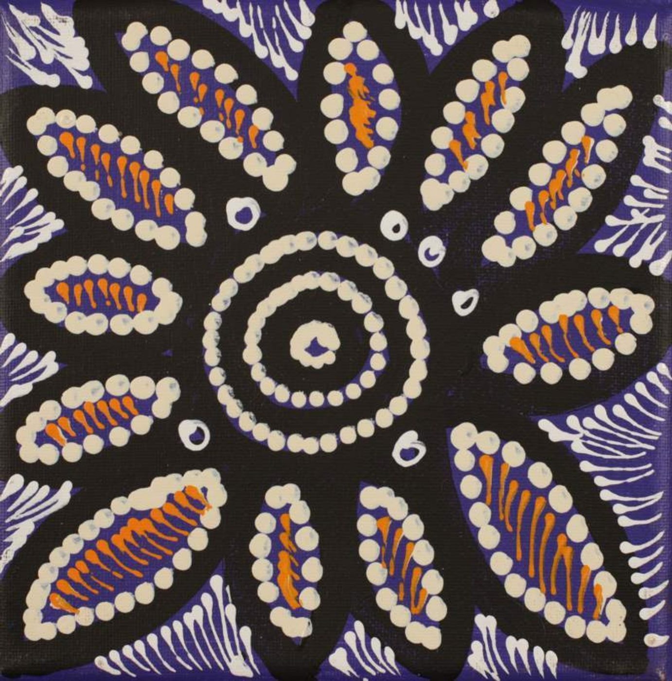 Napaljarri-warnu Jukurrpa (Seven Sisters Dreaming) by Warlukurlangu Artists