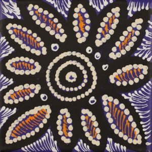 Napaljarri-warnu Jukurrpa (Seven Sisters Dreaming) by Warlukurlangu Artists