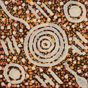 Warna Jukurrpa (Snake Dreaming) by Warlukurlangu Artists