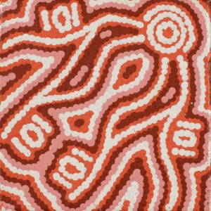 Ngapa Jukurrpa (Water Dreaming)  -  Pirlinyarnu by Warlukurlangu Artists