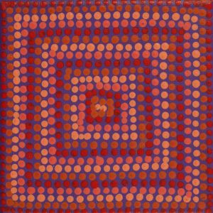 Ngalyipi Jukurrpa (Snakevine Dreaming) - Mina Mina by Warlukurlangu Artists