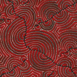 Mina Mina Jukurrpa (Mina Mina Dreaming) by Christine Nakamarra Curtis