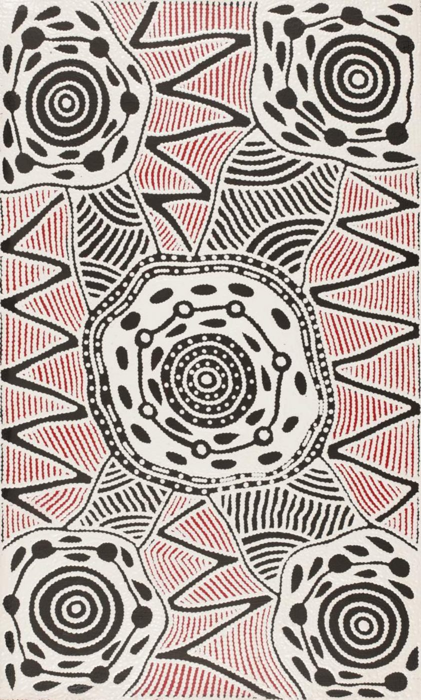 Pikilyi Jukurrpa (Vaughan Springs Dreaming) by Ursula Napangardi Hudson