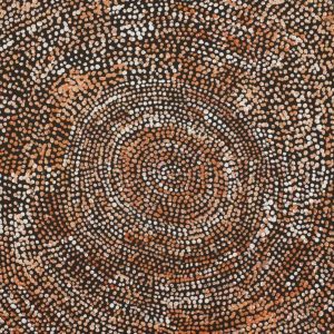 Ngapa Jukurrpa (Water Dreaming)  -  Puyurru by Sarah Napurrurla Leo