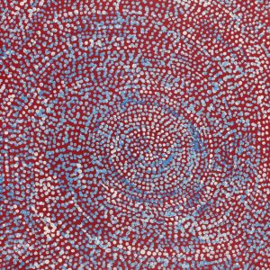 Ngapa Jukurrpa (Water Dreaming)  -  Puyurru by Sarah Napurrurla Leo