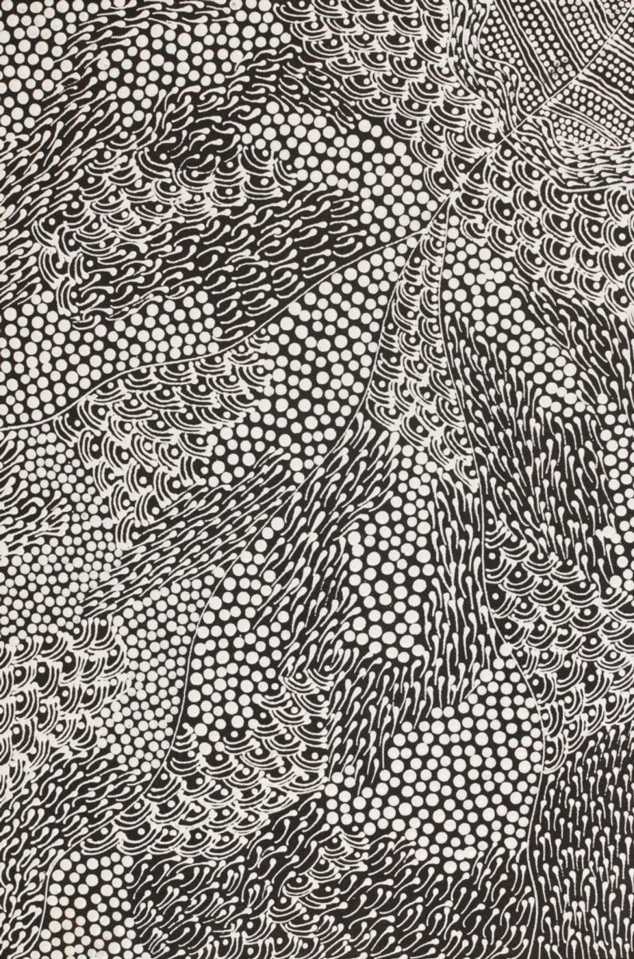 Pikilyi Jukurrpa (Vaughan Springs Dreaming) by Mary Napangardi Butcher